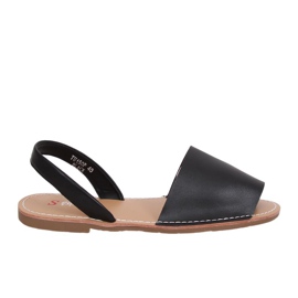 Sorte sandaler til kvinder TU150P Sort