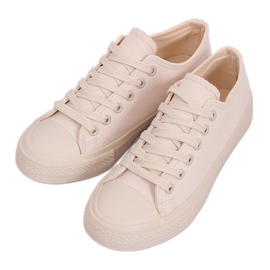 Beige kvinders sneakers PQ-22 Beige Ii Genre