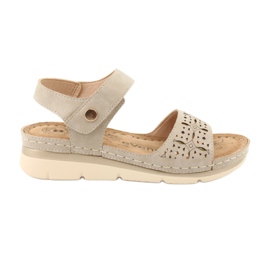 Evento Komfortable beige sandaler 20SD98-1601