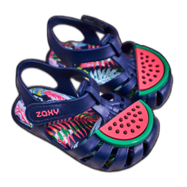 Børnesandaler med velcro duftende vandmelon ZAXY FF3855013 marine blå