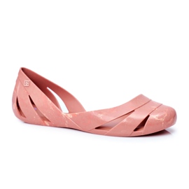 Dame duftende gummiballerinas ZAXY Nude Beige FF285054 brun