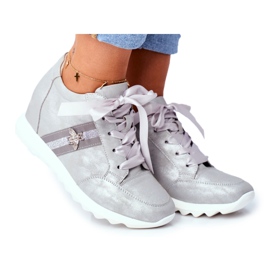 Dame sneakers M.DASZYŃSKI Grå SA170-2