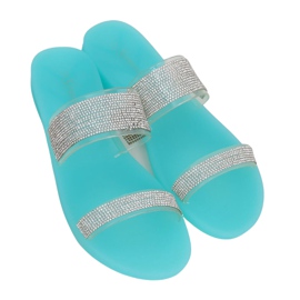 Blå silikone flip-flops BG51 Blå