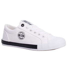 Kvinder Sneakers Big Star Hvid FF274228 sort