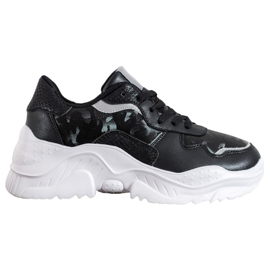 SHELOVET Lette sneakers sort