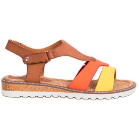 Kylie Komfortable casual sandaler flerfarvet