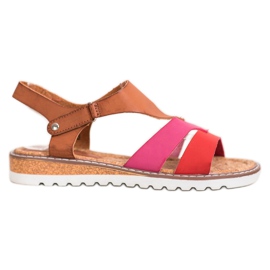 Kylie Komfortable casual sandaler flerfarvet