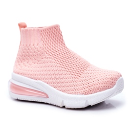FRROCK Børns sportssko Høj pink Tobi lyserød
