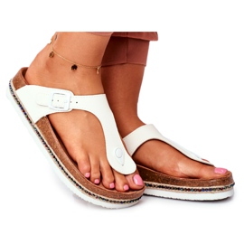 Flip-flops til kvinder Big Star White FF274631 hvid