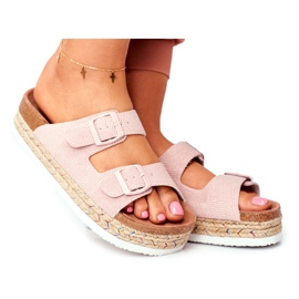 Kvinders hjemmesko Big Star Pink FF274669 lyserød