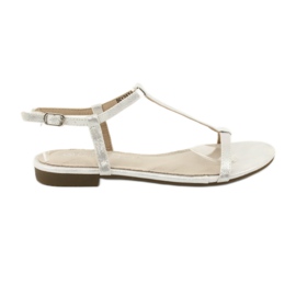 Kvinders sølv sandaler Filippo DS1297 / 20 SI