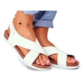 Kvinders sandaler Big Star White FF274623 hvid