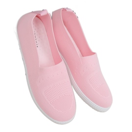 Pink Kvinders pink sneakers ZK097 Rosa lyserød