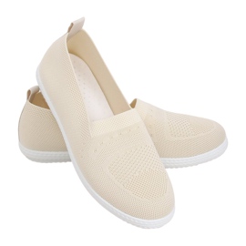 Beige sneakers til kvinder ZK097 Beige