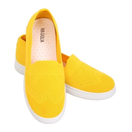 Gule sneakers til kvinder ZK069 Giallo