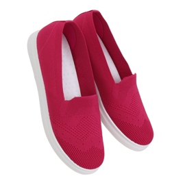 Kvinder fuchsia sneakers ZK069 Fuxia lyserød