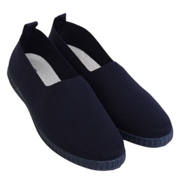 Marineblå sneakers til kvinder ZK118 Blu marine blå