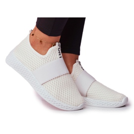 SEA Sportssko til kvinder Slip-on Light White La Fiesta hvid