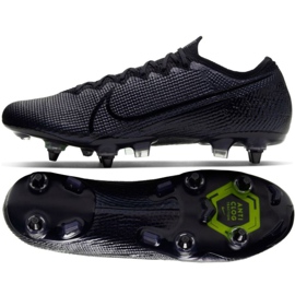 Nike Mercurial Vapor 13 Elite SG-Pro Ac M AT7899-010 fodboldstøvler flerfarvet sort