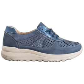 Comer Openwork sneakers på Paltform blå