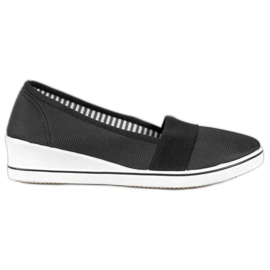 Renda Sorte Slipons På Wedge