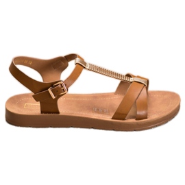 Filippo Klassiske brune sandaler