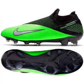 Nike Phantom Vsn 2 Elite Df Fg M CD4161 036 fodboldsko flerfarvet grøn