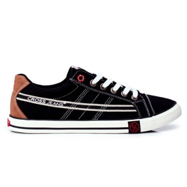 Cross Jeans til mænd sorte sneakers FF1R4041C