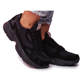 Sportssko til kvinder Cross Jeans Sort FF2R4138C