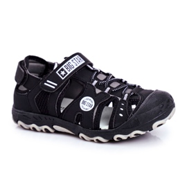 Børnesandaler Big Star With Velcro Black FF374210 sort