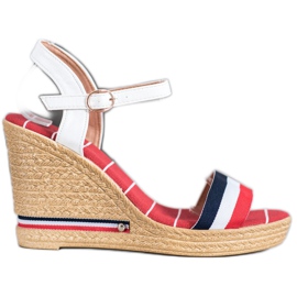 Yes Mile Sandaler med farverige striber flerfarvet