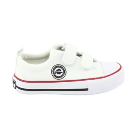 American Club Hvide amerikanske LH41 velcro sneakers