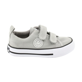 American Club Grå amerikanske LH39 velcro sneakers