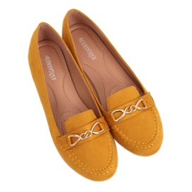 Dame loafers honning 2S2018-157 Gul