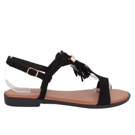 Sorte damesandaler 222-30 Sort