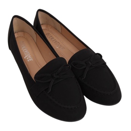 Sorte kvinders loafers 98-30 Sort
