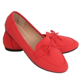 Røde kvinders loafers 98-30 Rød