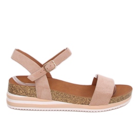 Beige sandaler til kvinder RD054 Beige