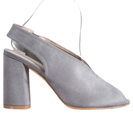 Filippo Slip-on sandaler på en bar grå