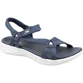 Skechers On The Go 600 W 15316-NVY sandaler marine blå blå