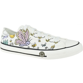 Converse Chuck Taylor All Star Low Kids 667898C hvid flerfarvet
