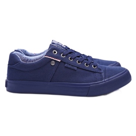 Mænds sneakers Big Star marineblå AA174094