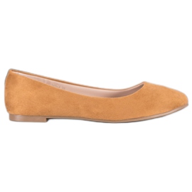 Best Shoes Ruskind ballerinaer brun