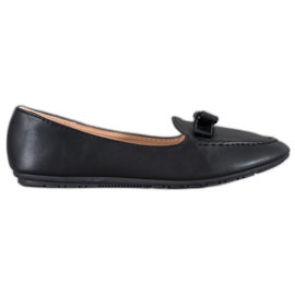 SHELOVET Black Lords med Eco Leather sort