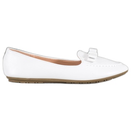 SHELOVET White Lords med Eco Leather hvid