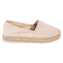 Seastar Åbent espadrilles med ruskind brun
