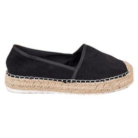 Seastar Sort ruskind Espadrilles