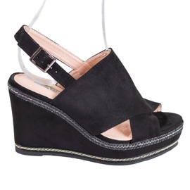 Best Shoes Sandaler i sort mode