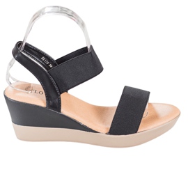 Clowse Lette slip-on sandaler sort