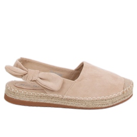 Beige Espadrilles til kvinder 3016 Beige